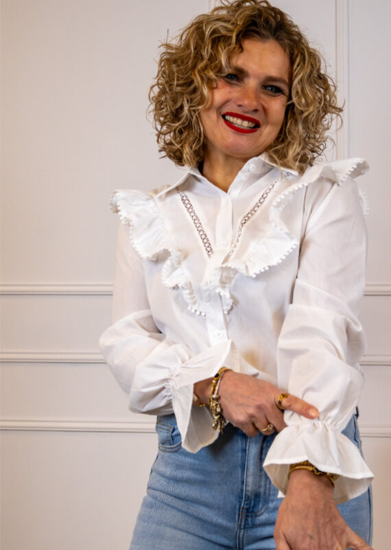 Lovely Ruffle blouse