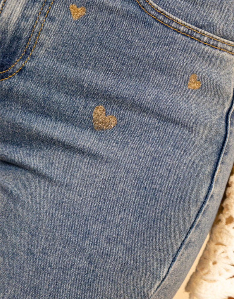 Redial Jeans gold hearts