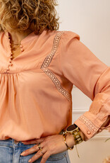 Lovie Cute blouse old pink