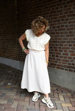 white icey Skirt samira beige