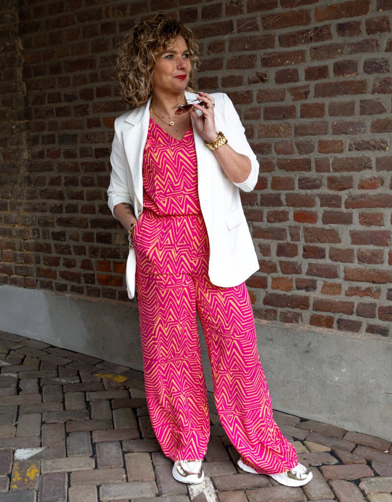 wide pant fuchsia purple