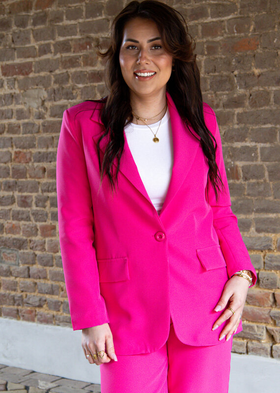 Coisini Suit blazer Isa fuchsia