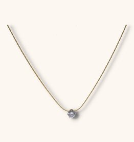 J&J Ketting met klein diamantje