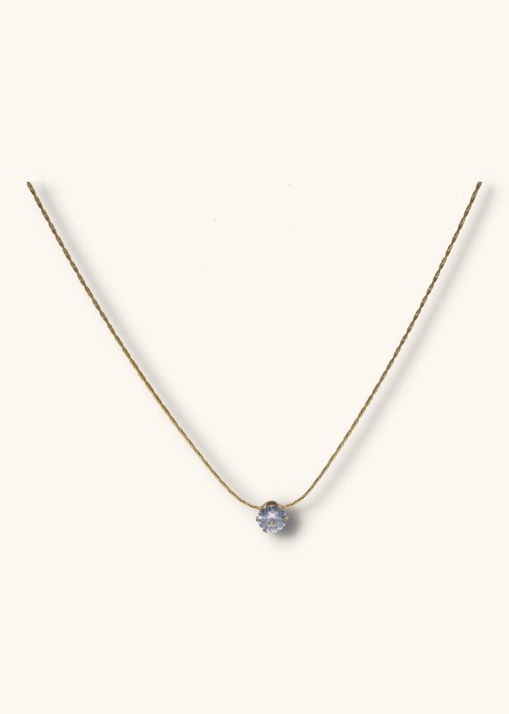 J&J Ketting met klein diamantje