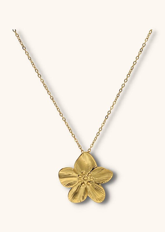 J&J Ketting met bloem