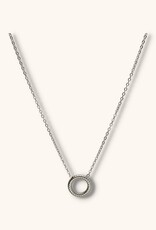 J&J Ketting met zilveren cirkel