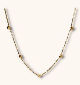 J&J Ketting met hartjes