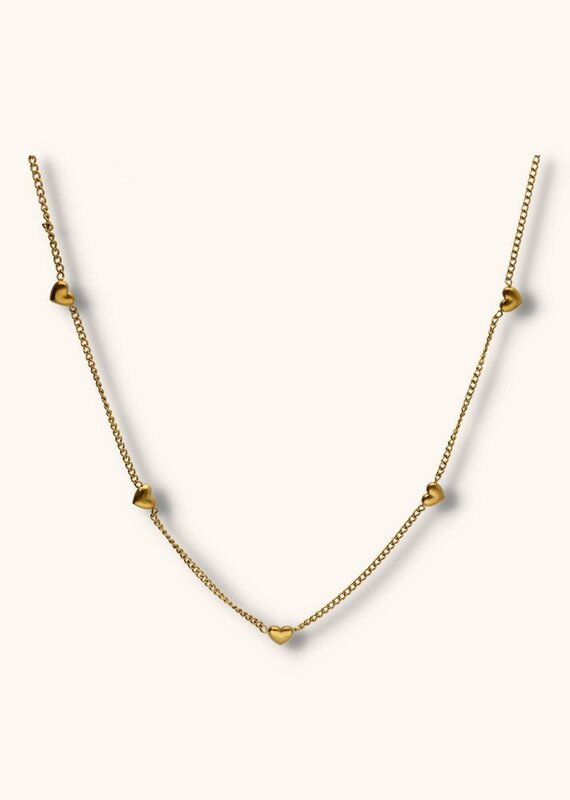 J&J Ketting met hartjes