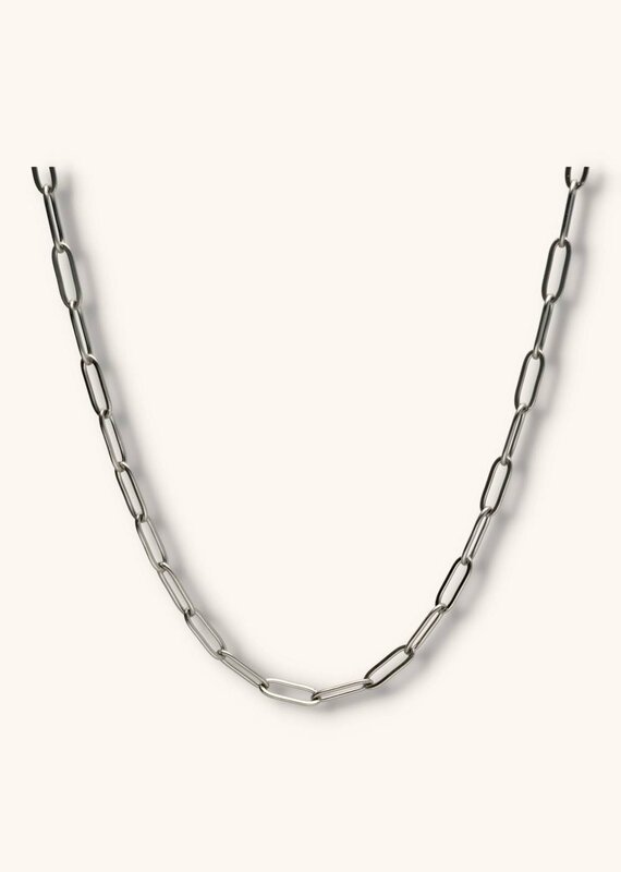 J&J Schakelketting zilver