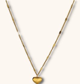 J&J Love heart ketting