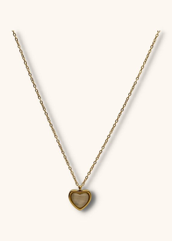 J&J Natural heart ketting