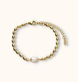 J&J Armbandje met parel