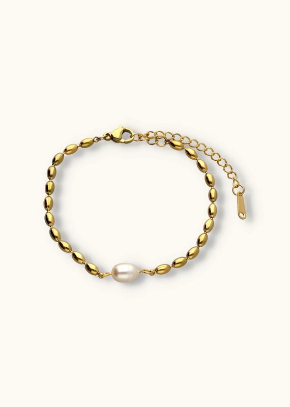 J&J Armbandje met parel