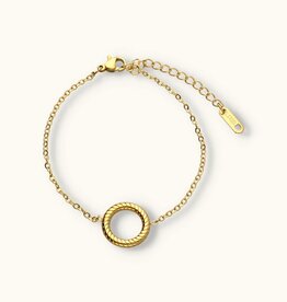 J&J Armbandje met cirkel