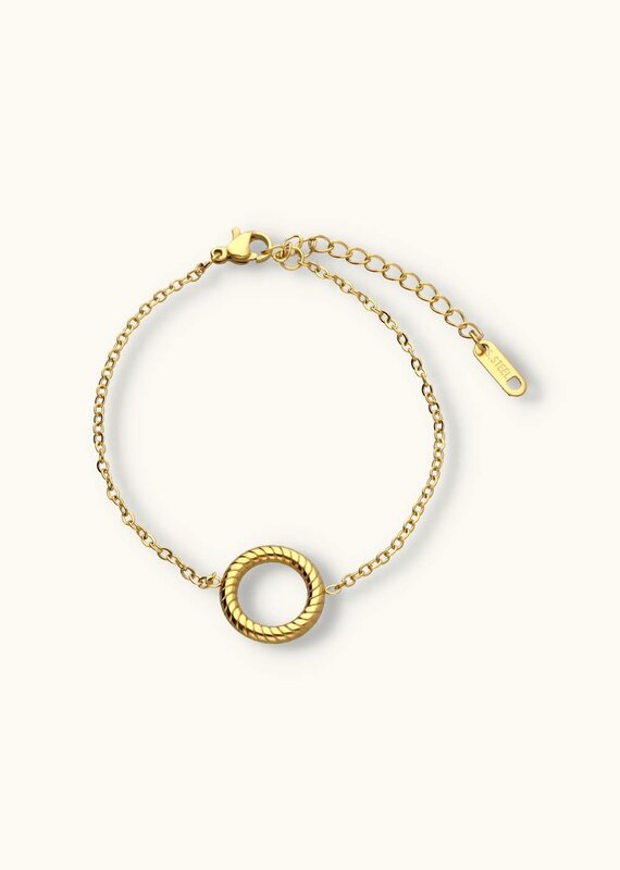 J&J Armbandje met cirkel