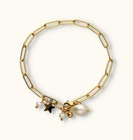 J&J Pearl chain armband
