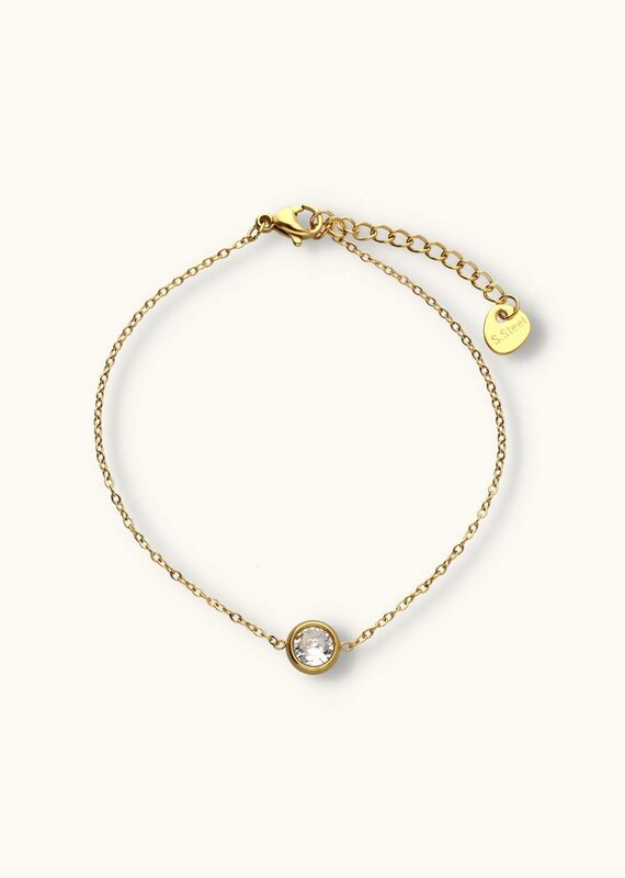 J&J Elegant strass armbandje crystal