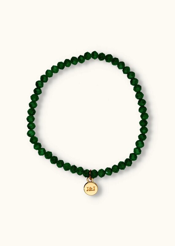 J&J Crystal armband kings green