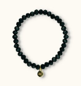 J&J Crystal armband petrol