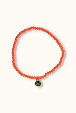 J&J Crystal armband light coral