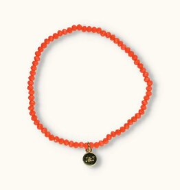 J&J Crystal armband light coral