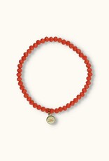 J&J Crystal armband light coral