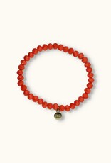 J&J Crystal armband light coral