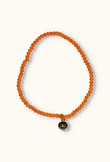 J&J Crystal armband orange helder