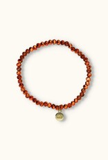 J&J Crystal armband shiny copper
