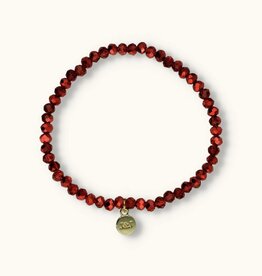 J&J Crystal armband shiny red