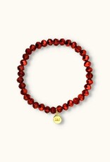 J&J Crystal armband shiny red