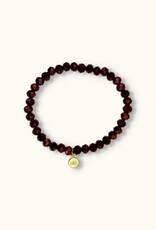 J&J Crystal armband shiny lila
