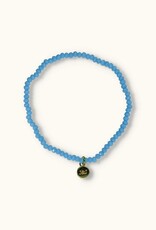 J&J Crystal armband baby blue