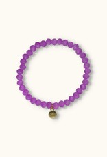 J&J Crystal armband pastel lila