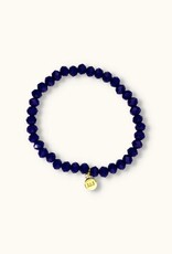 J&J Crystal armband kings blue,