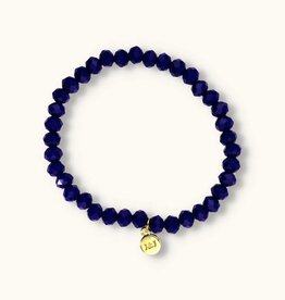 J&J Crystal armband kings blue,