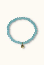 J&J Crystal armband pastel light blue