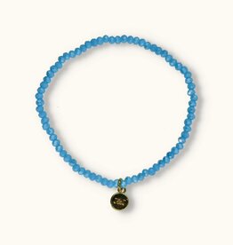 J&J Crystal armband sparkling baby blue