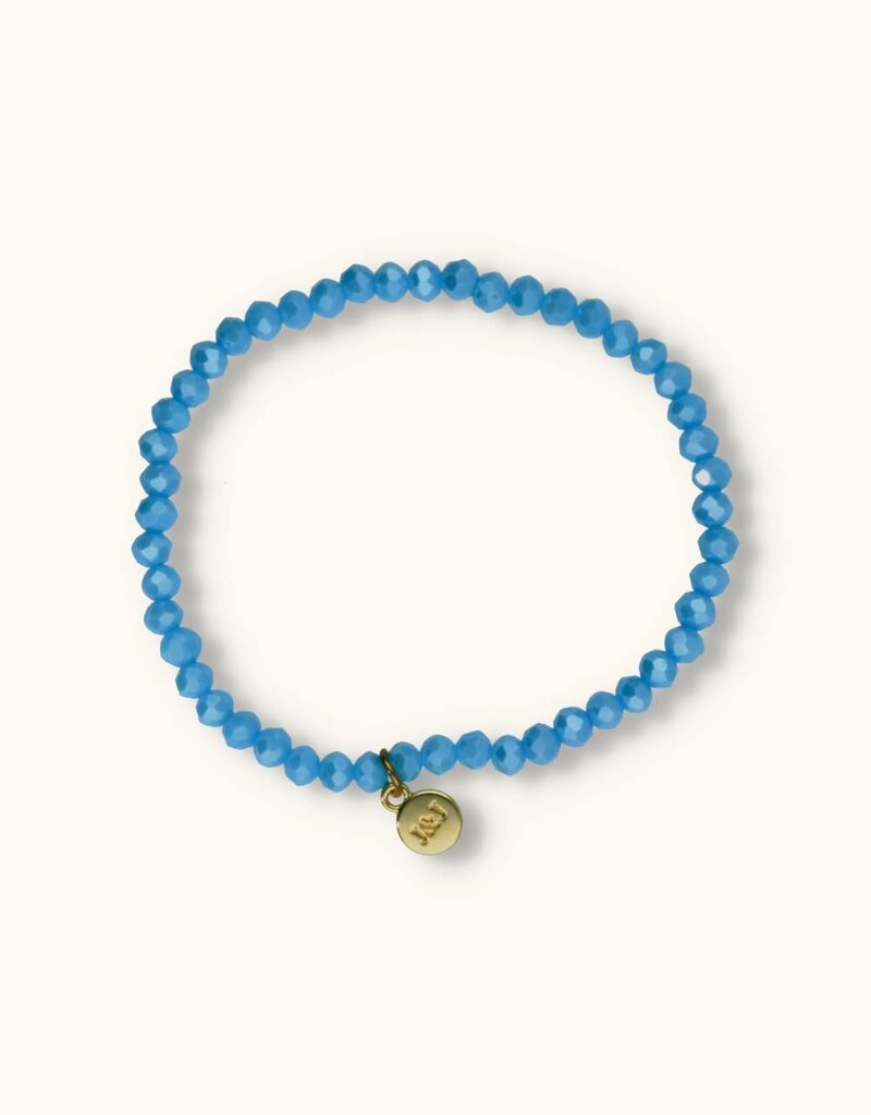 J&J Crystal armband sparkling baby blue
