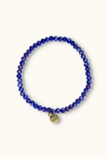 J&J Crystal armband sparkling mystic blue