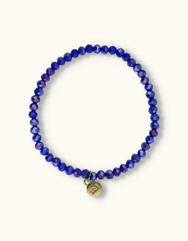 J&J Crystal armband sparkling mystic blue