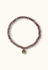 J&J Crystal armband sparkling pink festival