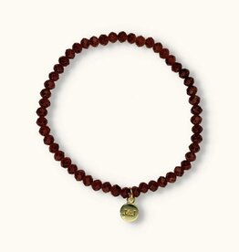 J&J Crystal armband choco