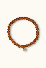 J&J Crystal armband sparkling fudge