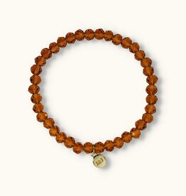 J&J Crystal armband sparkling fudge