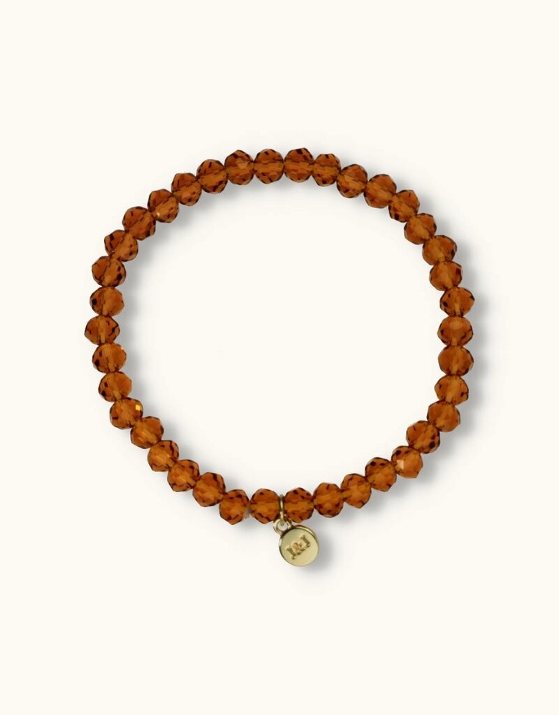 J&J Crystal armband sparkling fudge