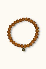 J&J Crystal armband sparkling fudge
