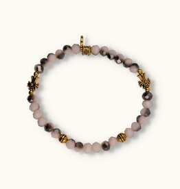 J&J Crystal armband cube black