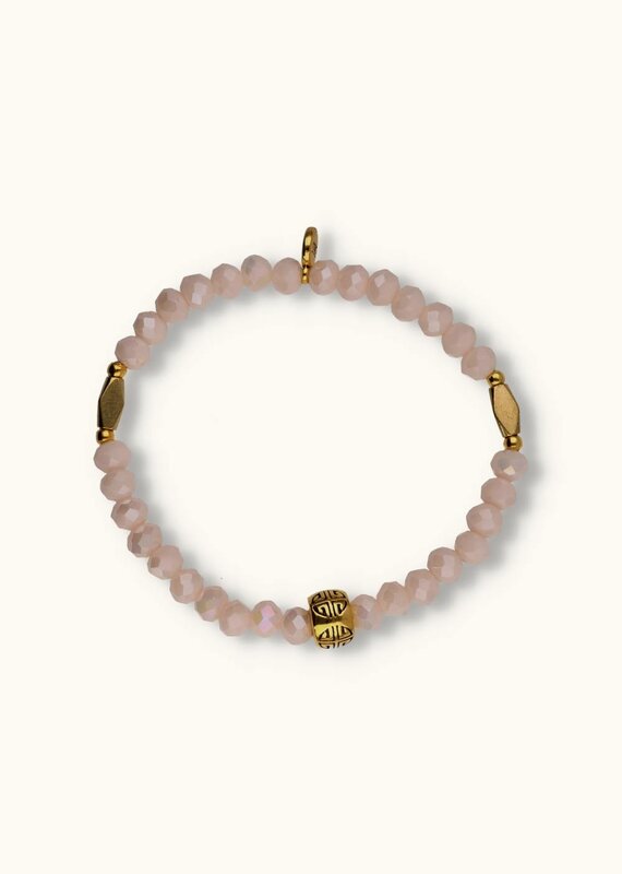 J&J Crystal armband wybert off white