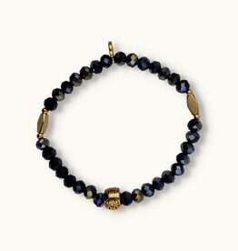 J&J Crystal armband wybert blue